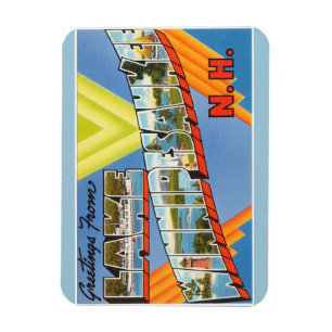 Maine, Lake Winnipesaukee Magnet Magneet
