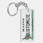  Maine licence bord sleutelhanger (Voorkant Links)