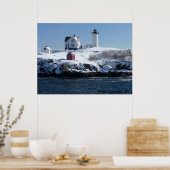 Maine Lighthouse 4 Poster (Keuken)