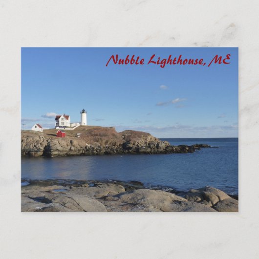 Maine Lighthouse Briefkaart (Voorkant)