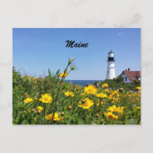 Maine Lighthouse Briefkaart (Voorkant)