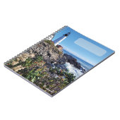 Maine Lighthouse Cover 80pg Spiral Journal (Côté gauche)