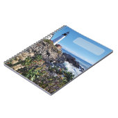 Maine Lighthouse Cover 80pg Spiral Journal (Côté gauche)