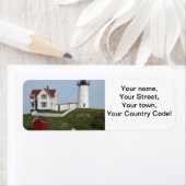 Maine Lighthouse Etiket (Insitu)