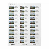 Maine Lighthouse Etiket (Full Sheet)