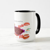 Maine Lobster 15oz Mok (Voorkant rechts)