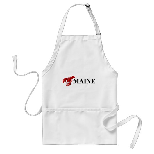 Maine Lobster Apron Standaard Schort (Voorkant)