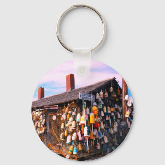 maine lobster boeien sleutelhanger