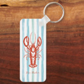 Maine Lobster Fisherman Core Stripes Sleutelhanger (Achterkant)
