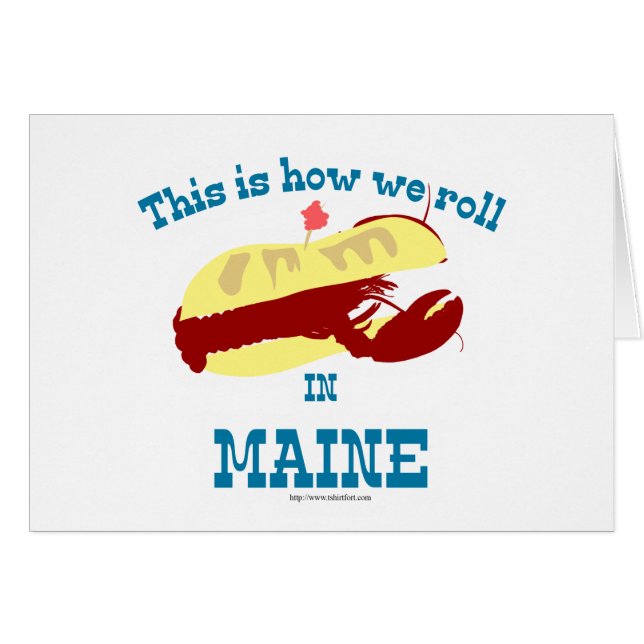 Maine Lobster Roll (Voorkant Horizontaal)