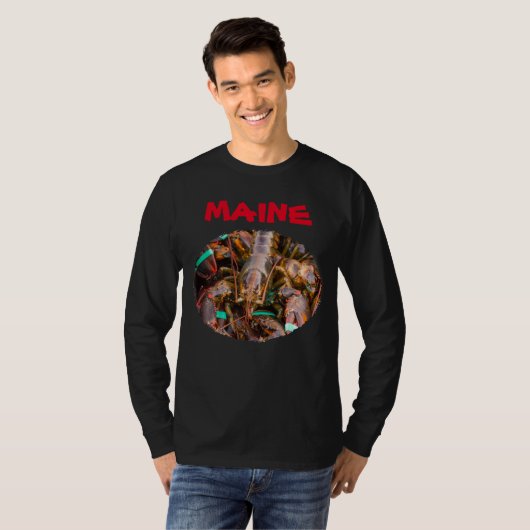 MAINE LONG SLEEP SHIRT (Voorkant volledig)