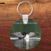 Maine Loon Sleutelhanger (Voorkant)