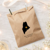 Maine Mariage Favor Traite Sacs, Sacs Cadeaux (Coupé)