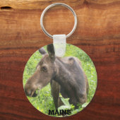 Maine Moose Sleutelhanger (Voorkant)