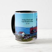 Maine Mug de Portland Head Light (Devant gauche)