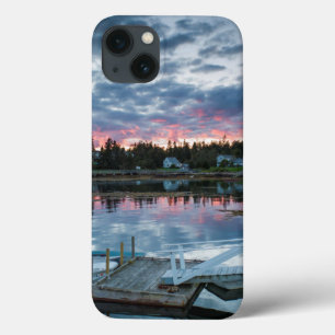 Maine, Newagen, haven bij zonsondergang 2 2 iPhone 13 Hoesje