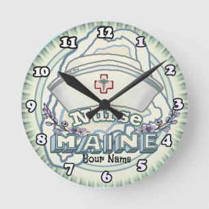 Maine Nurse Ronde Klok
