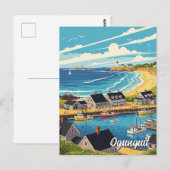 Maine Ogunquit Travel Briefkaart (Voorkant / Achterkant)