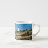 Maine, Pemaquid Point, Pemaquid Point Lighthouse Espresso Kop (Rechts)