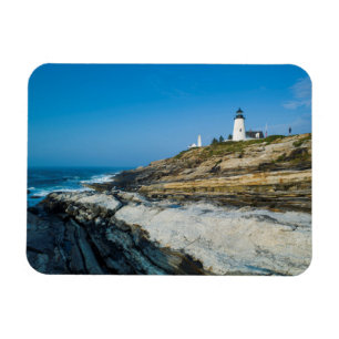 Maine, Pemaquid Point, Pemaquid Point Lighthouse Magneet