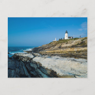 Maine, Pemaquid Point, Pemaquid Point vuurtoren Briefkaart