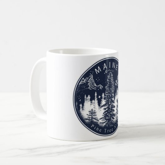 Maine - Pine Tree State Mug (Devant gauche)
