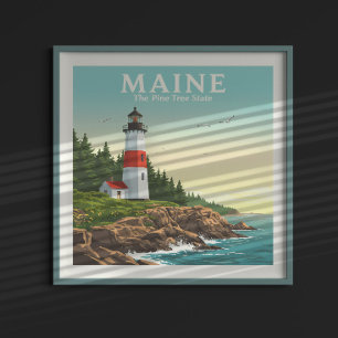  Maine Poster