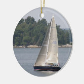 Maine Sailing Ornament (Links)