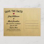Maine Save the Date  Briefkaarten (Achterkant)