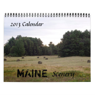 Maine Senic Kalender