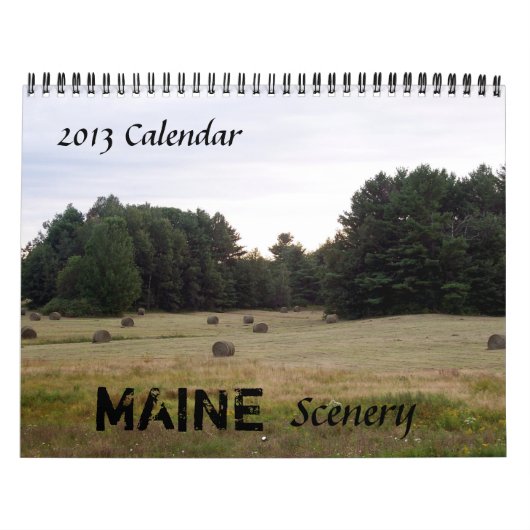 Maine Senic Kalender (Hoes)