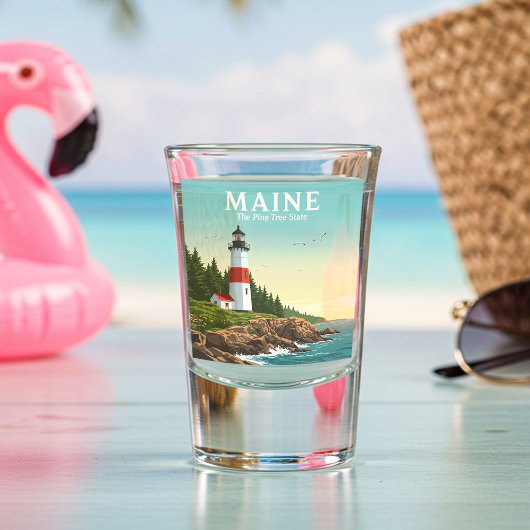 Maine Shot Glas