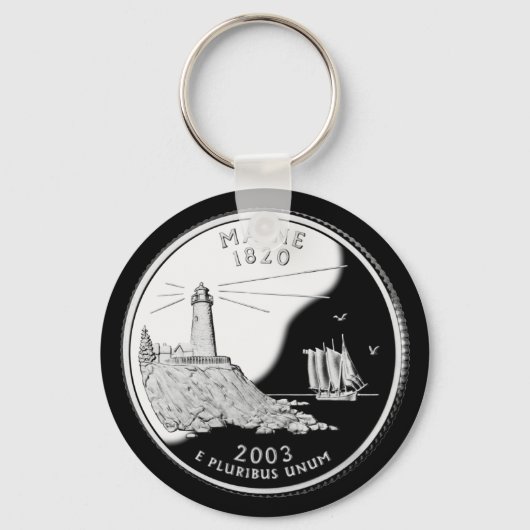 MAINE SLEUTELHANGER (Voorkant)
