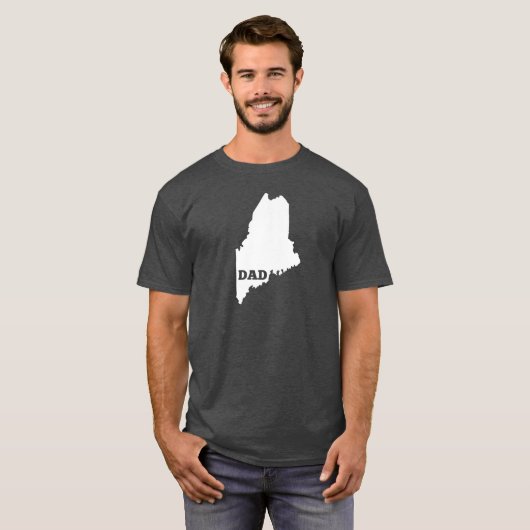 Maine State Dad Shirt (Voorkant volledig)