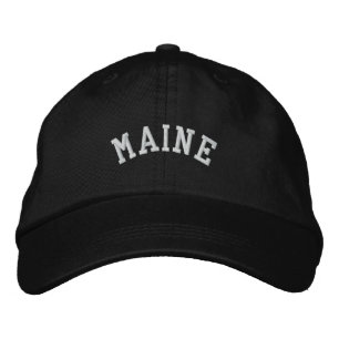 Maine State Embroized Geborduurde Pet