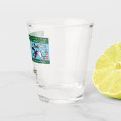 Maine State-herdenkingsglas Shot Glas (Rechts)
