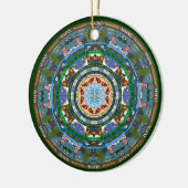 Maine State Mandala Ornament (Links)