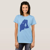 Maine State T-Shirt (Voorkant volledig)