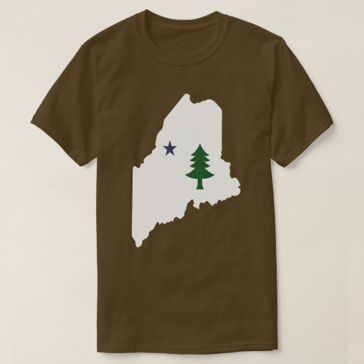 Maine State T-Shirt (Design voorkant)