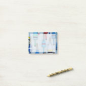 Maine, Stonington, decoratieve kreeftenboeien Post-it® Notes (Op bureau)