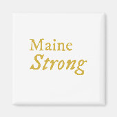 Maine Strong Magneet (Voorkant)
