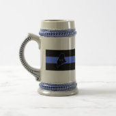 Maine Thin Blue Line Stein Bierpul (Links)