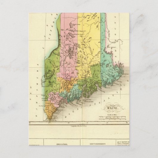 Maine US Briefkaart (Voorkant)