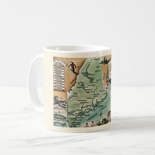 Maine Vintage Mug (Devant gauche)