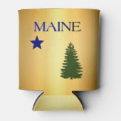 Maine-vlag (1901) blikjeskoeler (Voorkant)