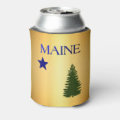 Maine-vlag (1901) blikjeskoeler (Blikje Achterkant)