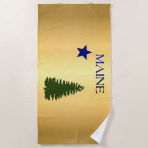 Maine-vlag (1901) strandlaken