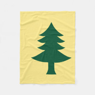 Maine-vlag van 1901 fleece deken