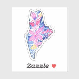 Maine - Zomerse Sticker - Lilly Inspired