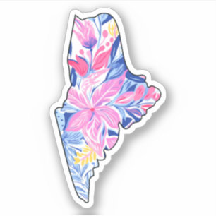Maine - Zomerse Sticker - Lilly Inspired